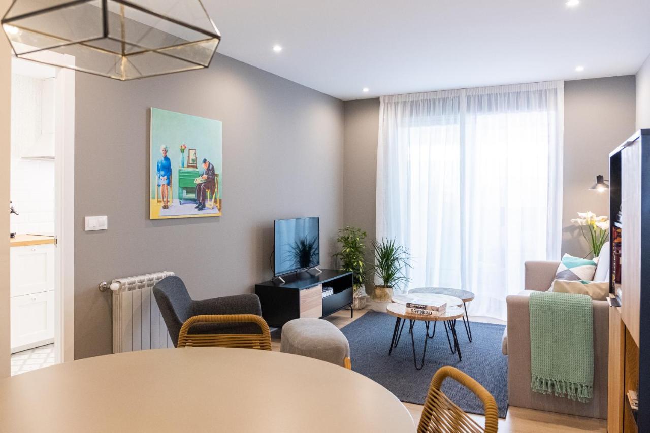Apartamento De Diseno Centrico Con Terraza Espectacular 산티아고데콤포스텔라 외부 사진