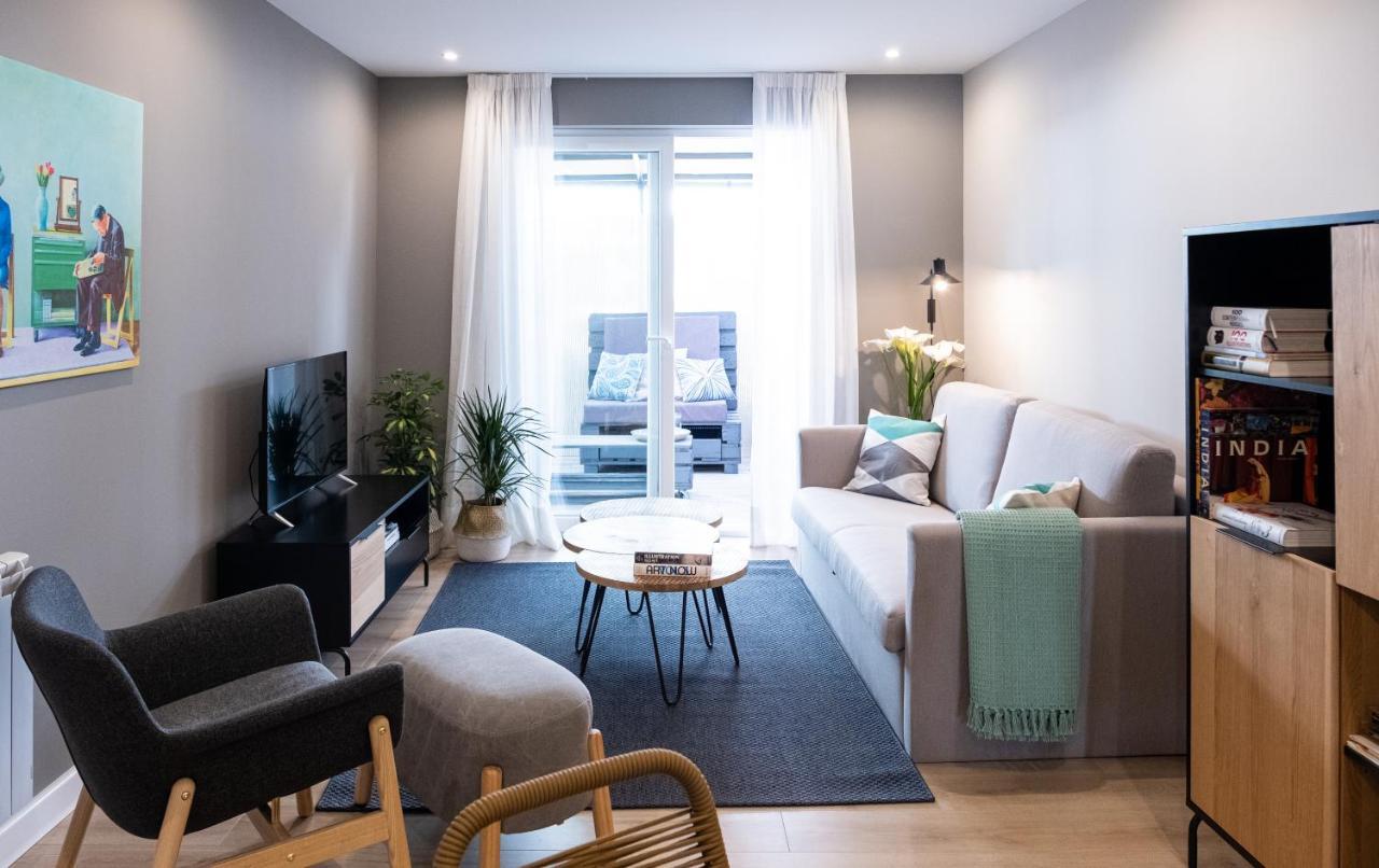 Apartamento De Diseno Centrico Con Terraza Espectacular 산티아고데콤포스텔라 외부 사진