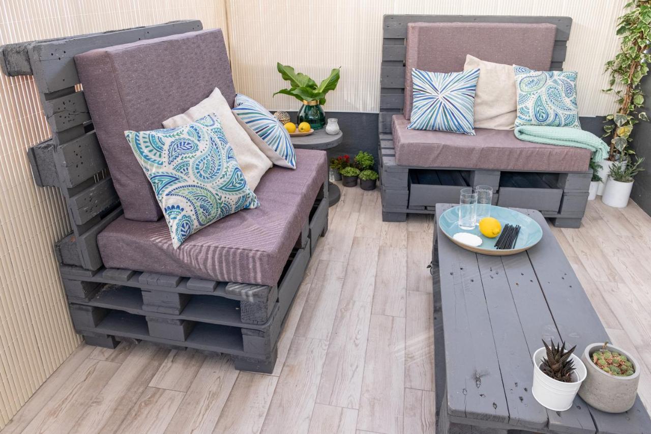 Apartamento De Diseno Centrico Con Terraza Espectacular 산티아고데콤포스텔라 외부 사진